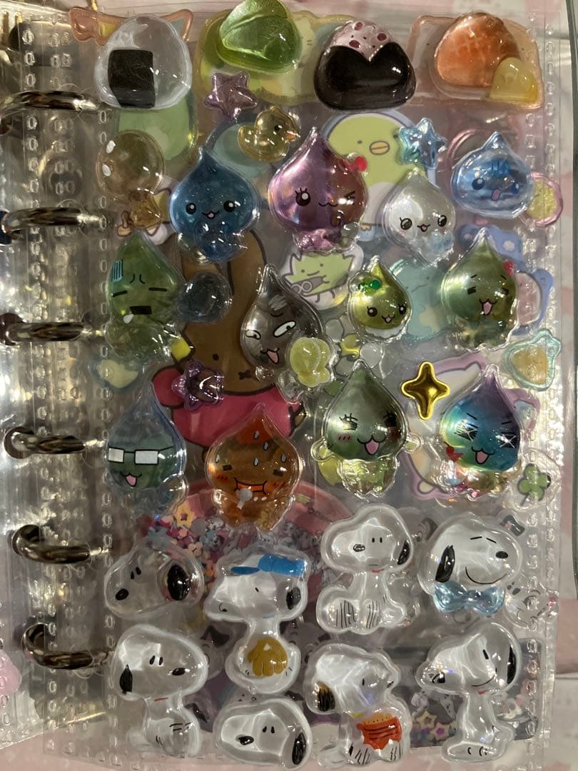 A7 シール帳 完成品 おすそ分け