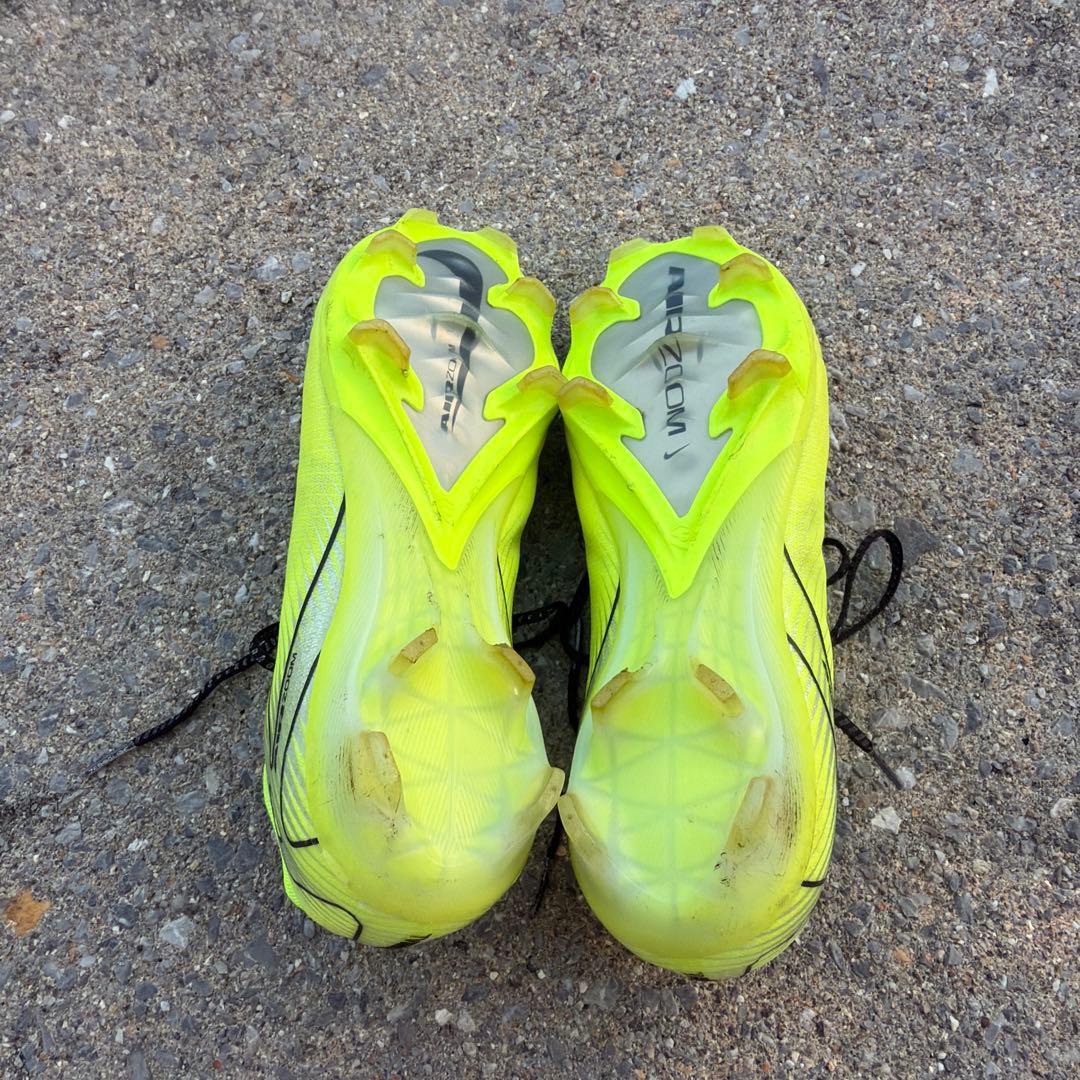 Nike 蛍光イエロー スパイクシューズ27cm