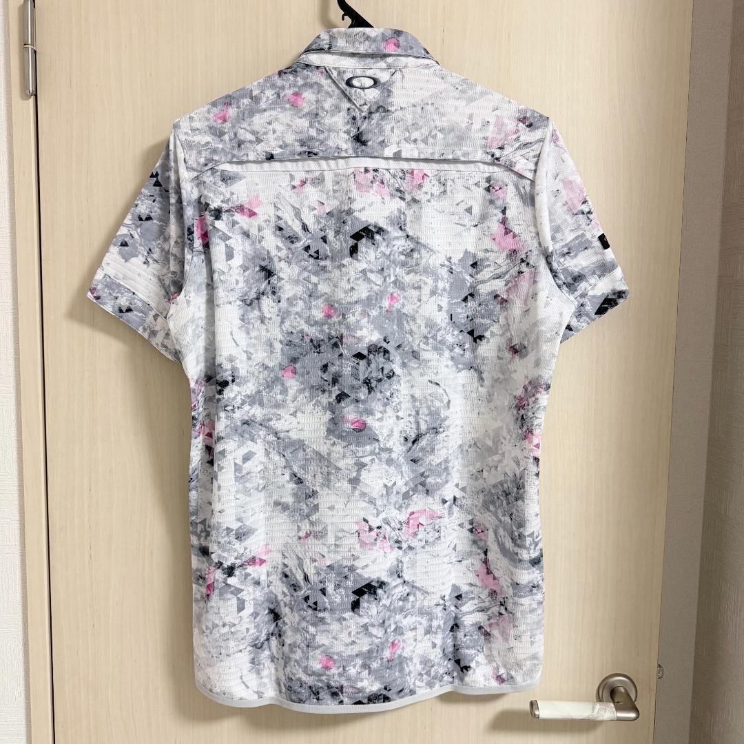 極美品 オークリー スカル アベレーションシャツ ポロシャツ ゴルフ メンズ