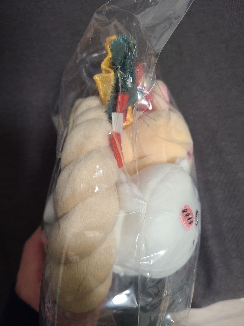ちいかわらんど　しめ縄なぬいぐるみ　お正月　ハチワレ　ウサギ　マスコット　正規品