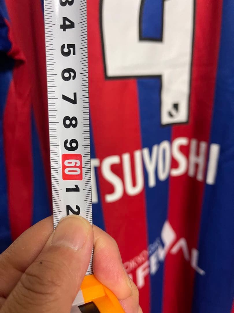 お*太様 新品長袖レア★FC東京 渡辺剛選手ユニフォーム ニューバランス製 3X