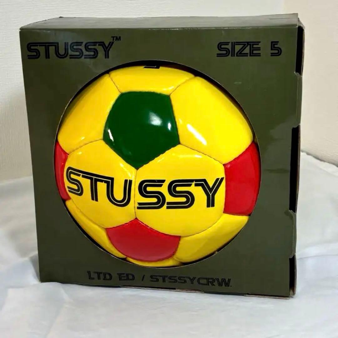 【激レア】OLD STUSSY サッカーボール SIZE5 ラスタヴィンテージ