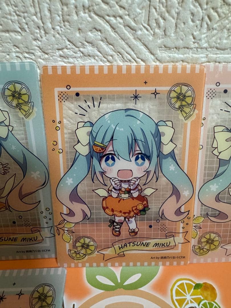 フリューくじ初音ミク CitrusMIKU A賞・D賞・E賞・G賞合計7点セット