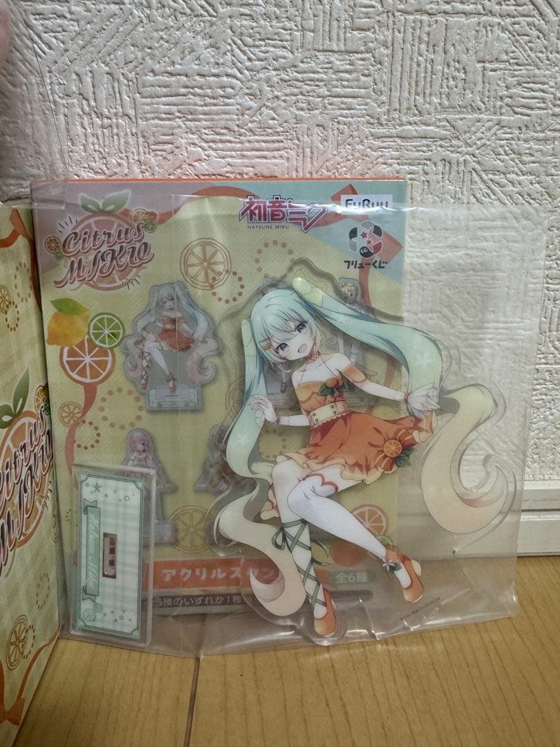 フリューくじ初音ミク CitrusMIKU A賞・D賞・E賞・G賞合計7点セット
