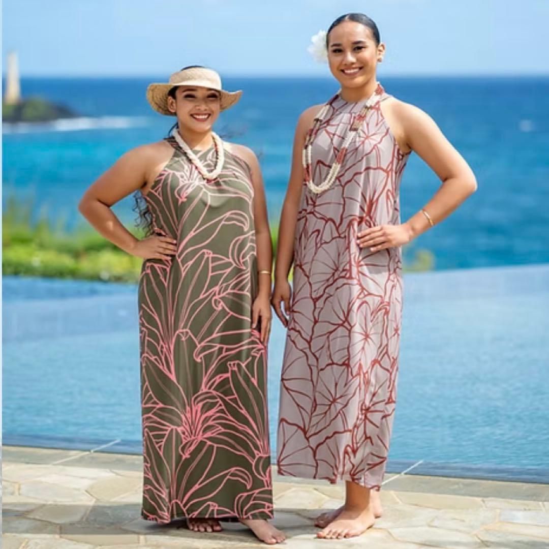 フラダンス タヒチアン Kuulei Hawaii サークルワンピース丈長め②