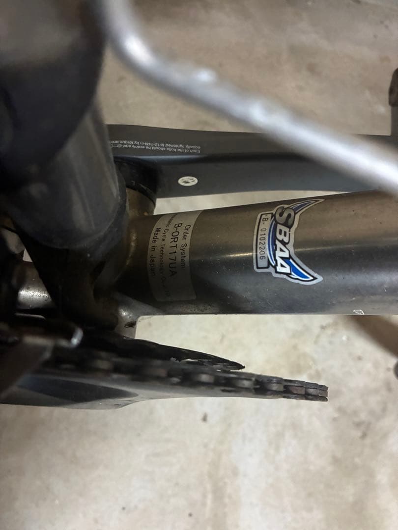 Panasonic チタン　ロードバイク　B-ORT17UA ultegra