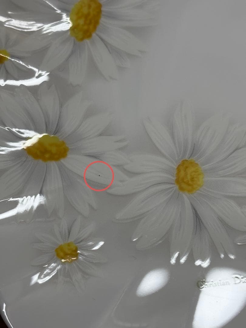 Christian Dior デイジー花柄皿 5枚セット 約16cm