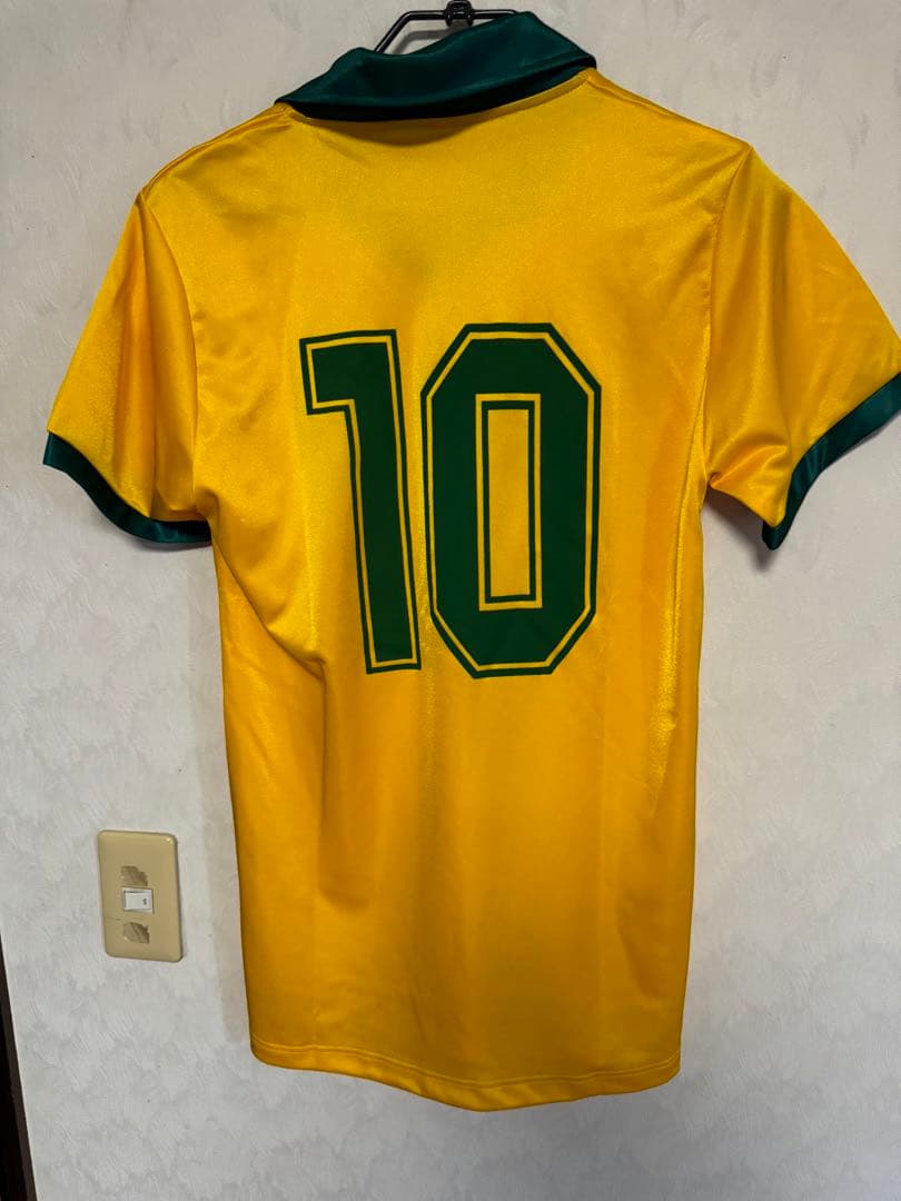 ブラジル代表 トッパー topper 10 ジーコ 美品 ユニフォーム アスレタ