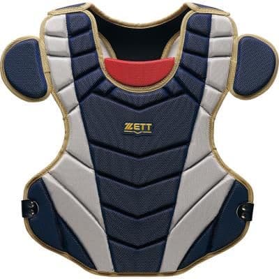 ゼット軟式野球・ゴムソフトボール用キャッチャー防具４点セット