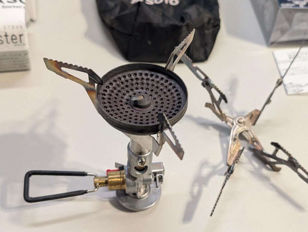 SOD-310　2点セット　ウインドマスター＋フォーフレックス　4本五徳