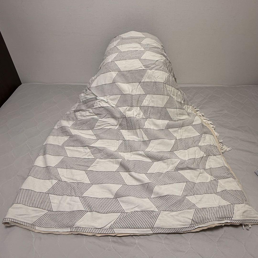 NITORI かるふわ 羽毛掛け布団UL-T Q 220x210cm カバー付き