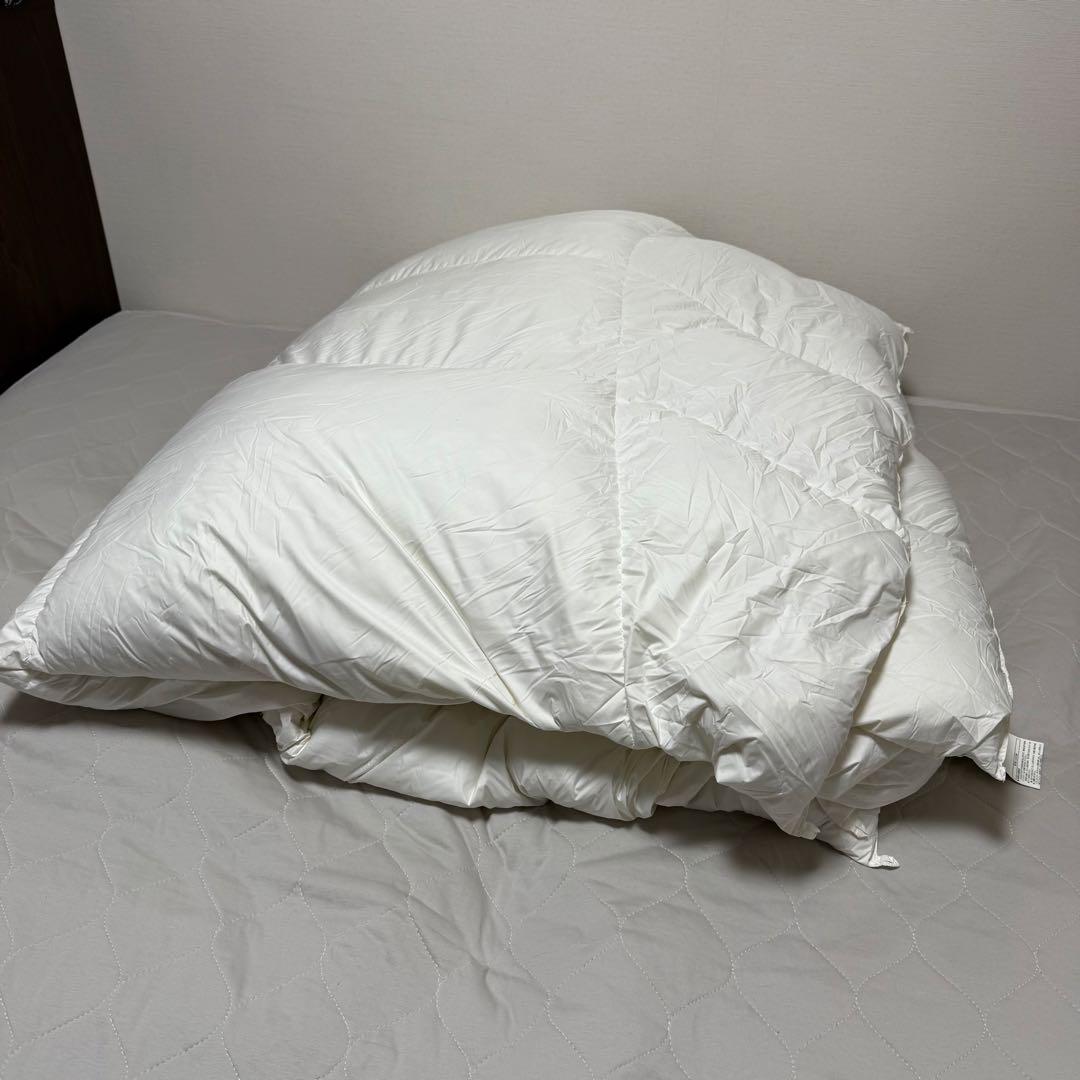 NITORI かるふわ 羽毛掛け布団UL-T Q 220x210cm カバー付き
