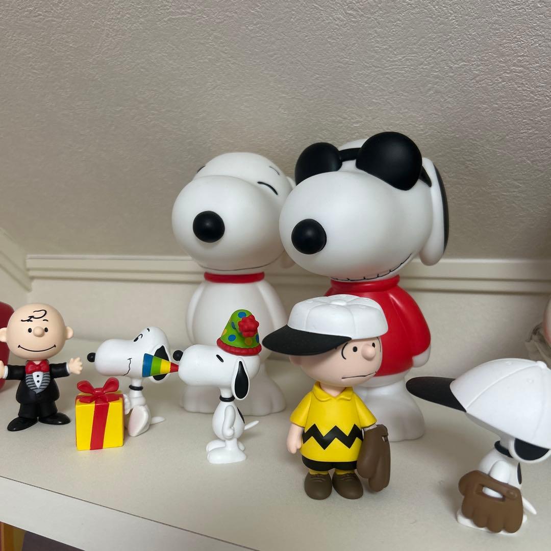 スヌーピー MEDICOM TOY7＆バンク＆シュライヒキーホルダー等