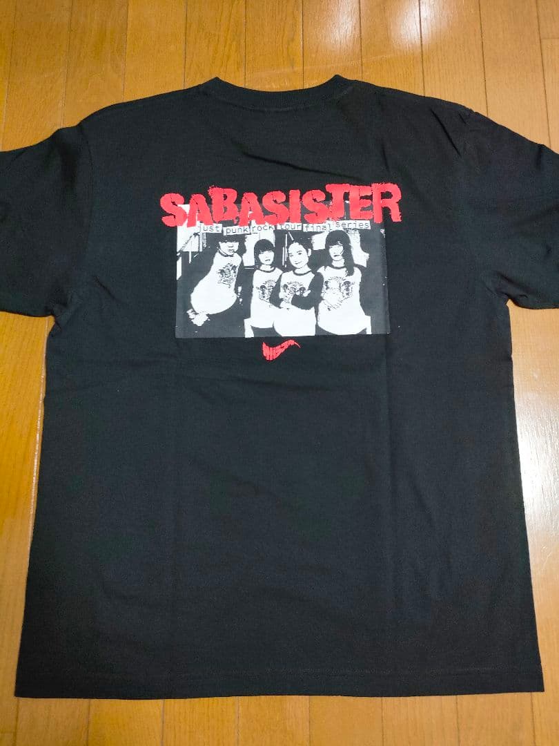 【未使用】サバシスター JUSTPUNKROCKTOUR FINAL Tシャツ