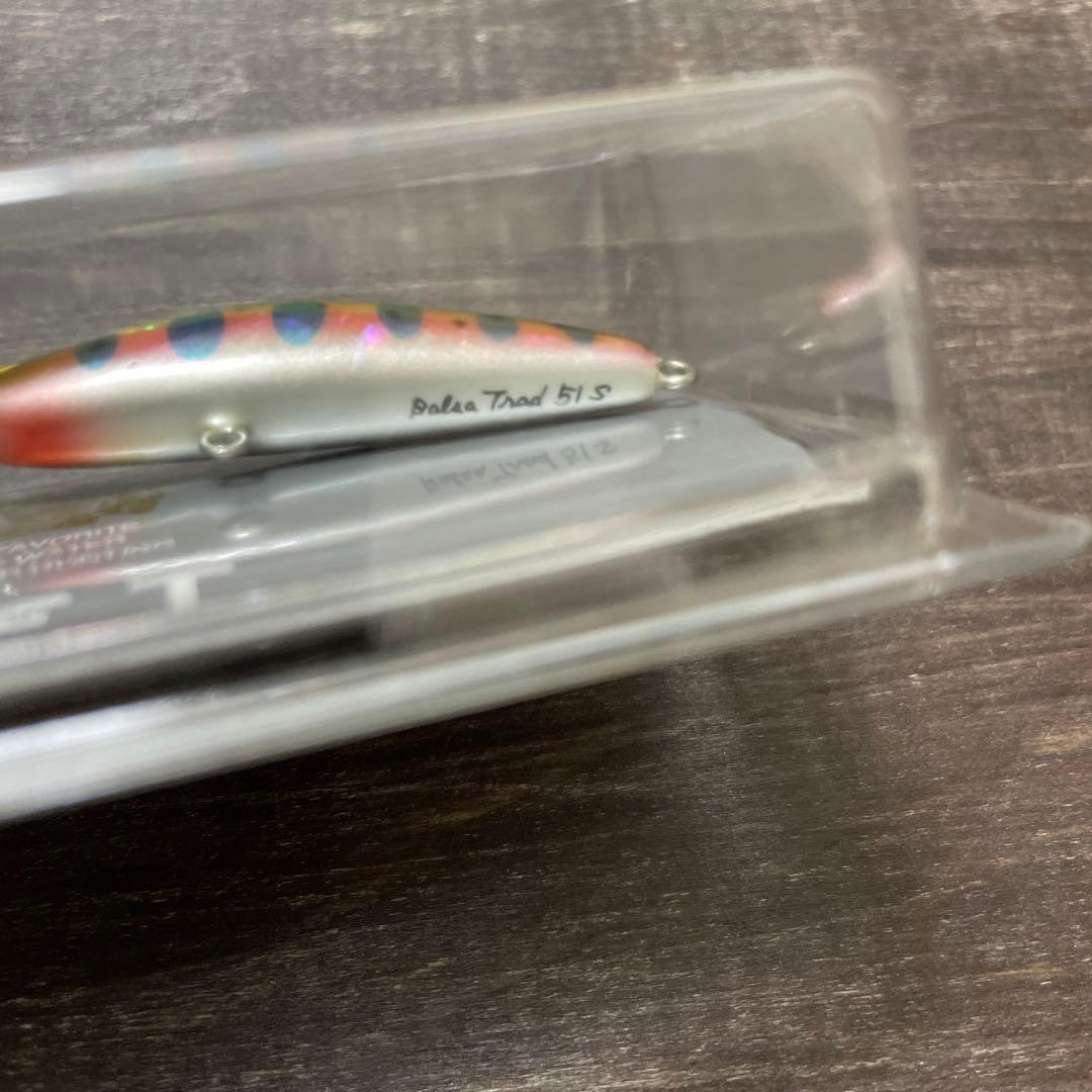 トラッドミノー バルサトラッド 51S シェル グリーン カスケット H349