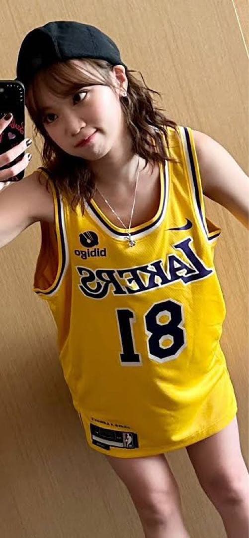 NIKE NBAレイカーズ　ゲームシャツ　ユニフォーム　レブロン　23