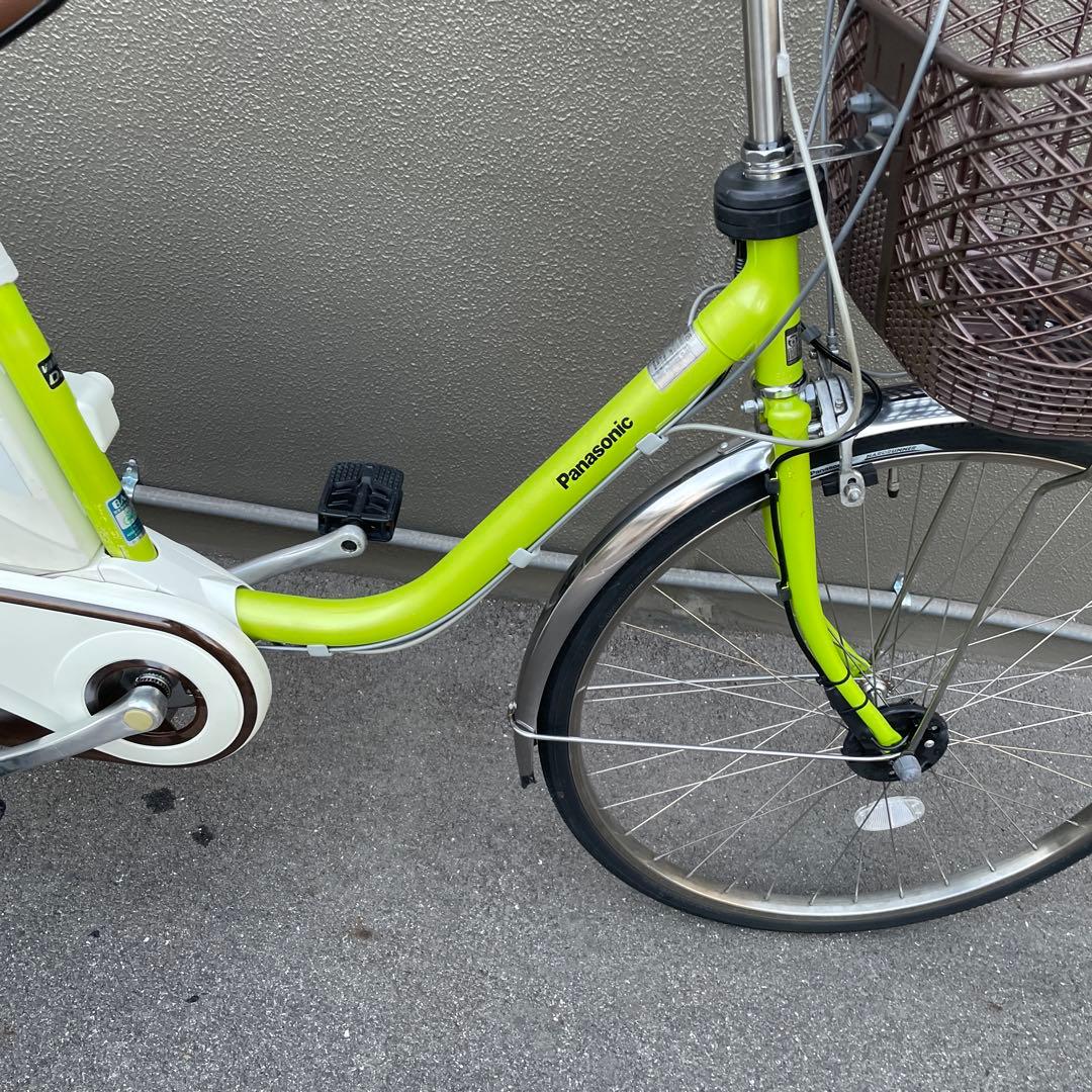 パナソニック電動アシスト自転車26インチ グリーン