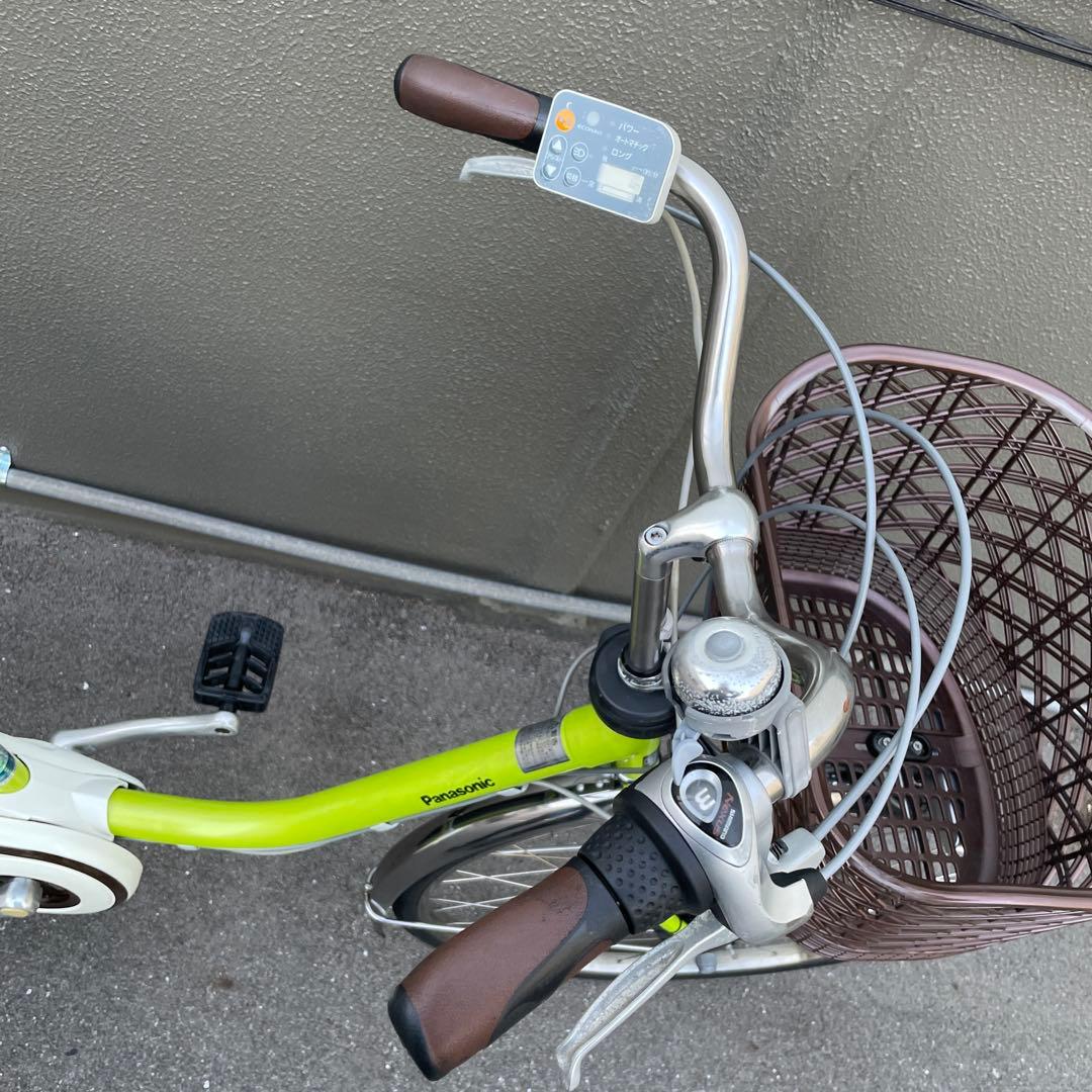 パナソニック電動アシスト自転車26インチ グリーン