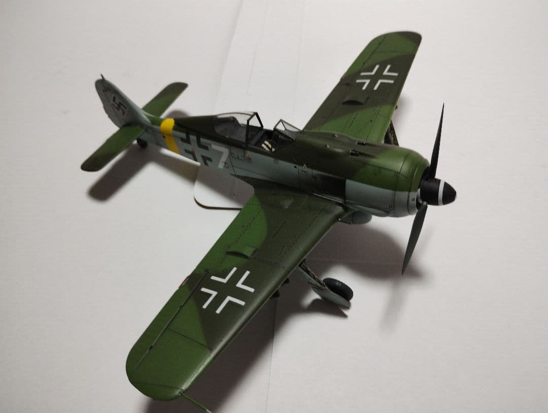 プラモデル完成機　1/48　フォッケウルフ(2)