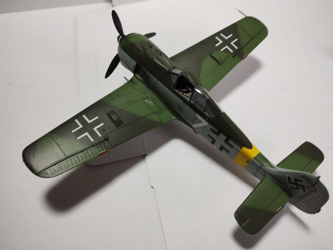 プラモデル完成機　1/48　フォッケウルフ(2)