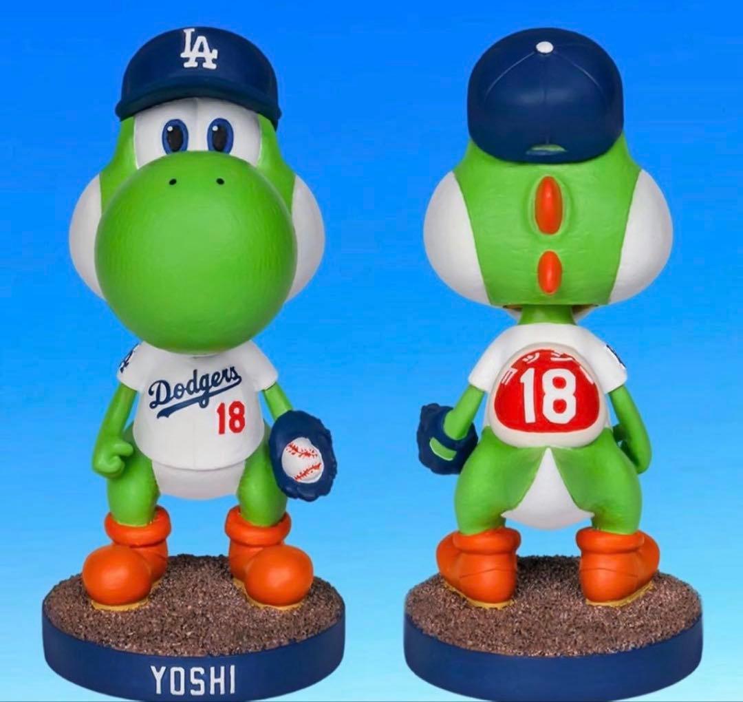 山本由伸 × ヨッシー ドジャース配布グッズ 非売品 限定 MLB 観戦記念