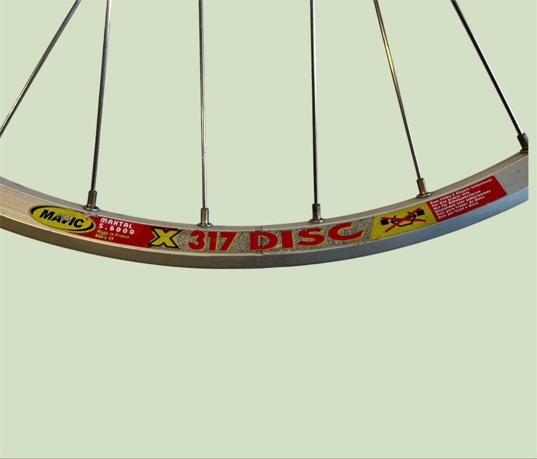 SHIMANO XT ハブ MAVIC X317 DISC 26インチホイール