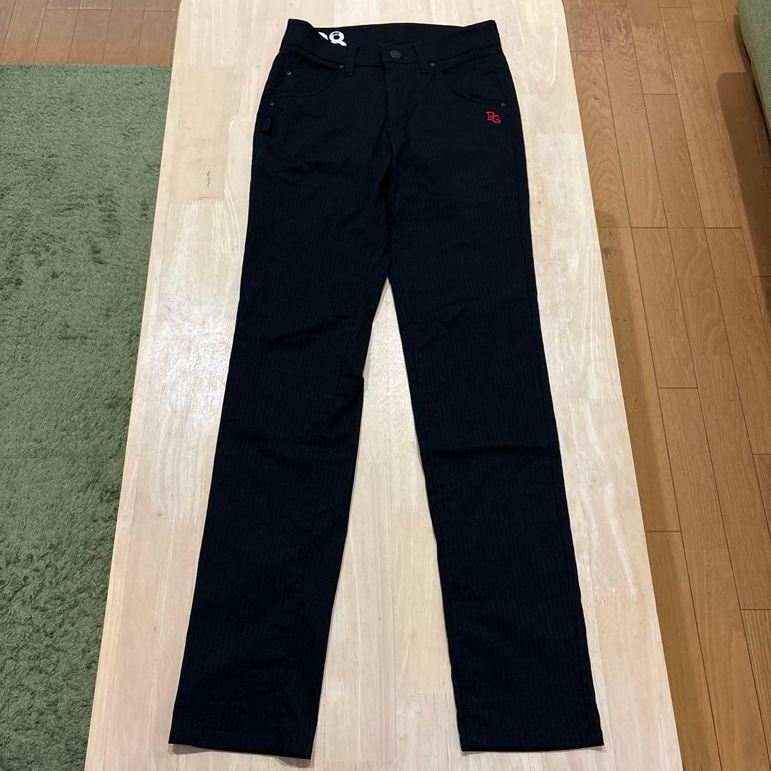 パーリーゲイツ☆美品 接触冷感 C/Pe BIG ドビー ストレッチ パンツ