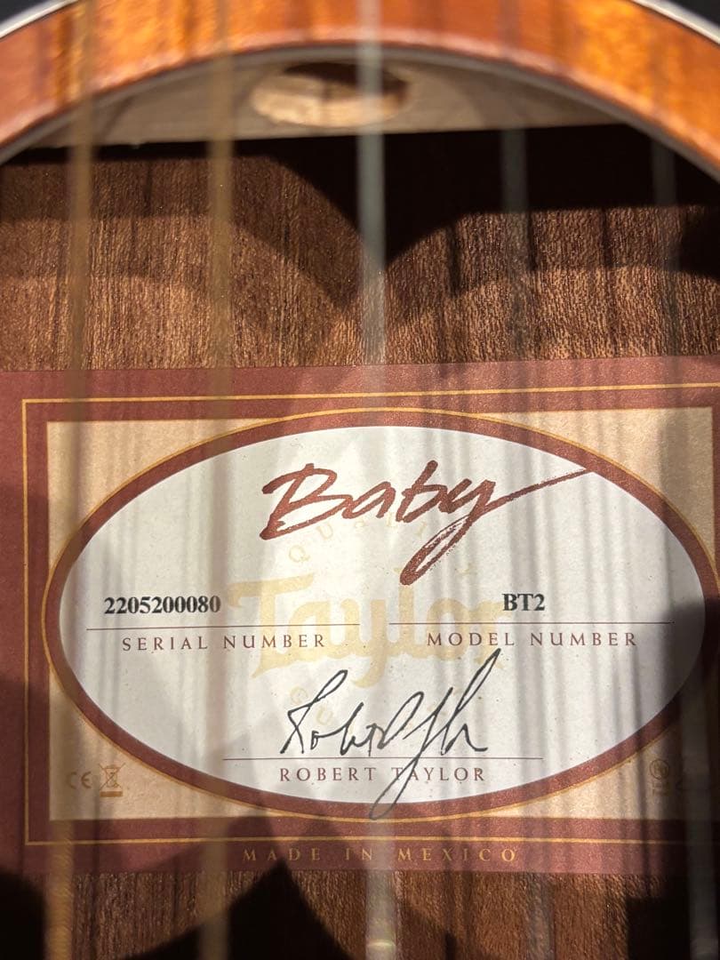 Baby BT2 アコースティックギター　Baby Mahogany (BT2)