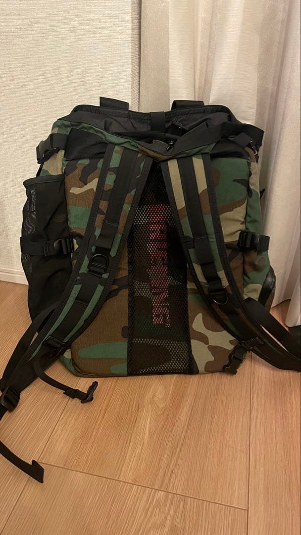【美品】BRIEFING 迷彩 アウトドア バックパック
