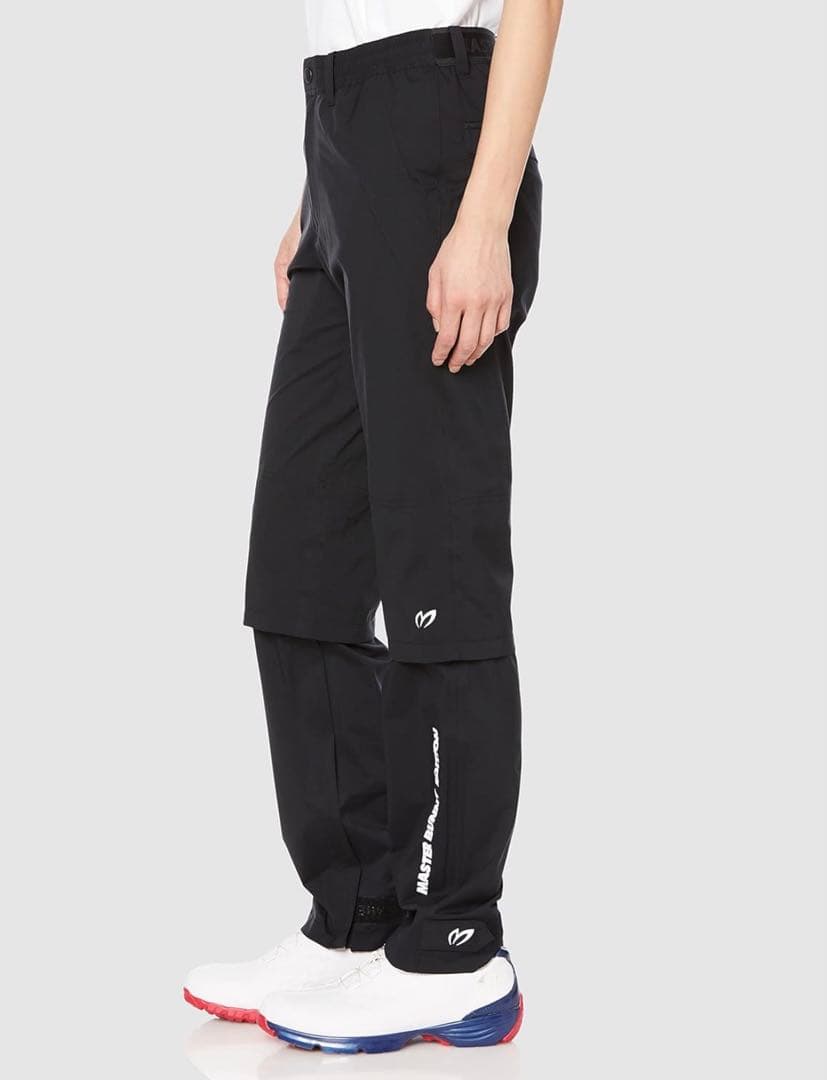 新品 パーリーゲイツ マスターバニー レインウェア ボトムス 0 ブラック