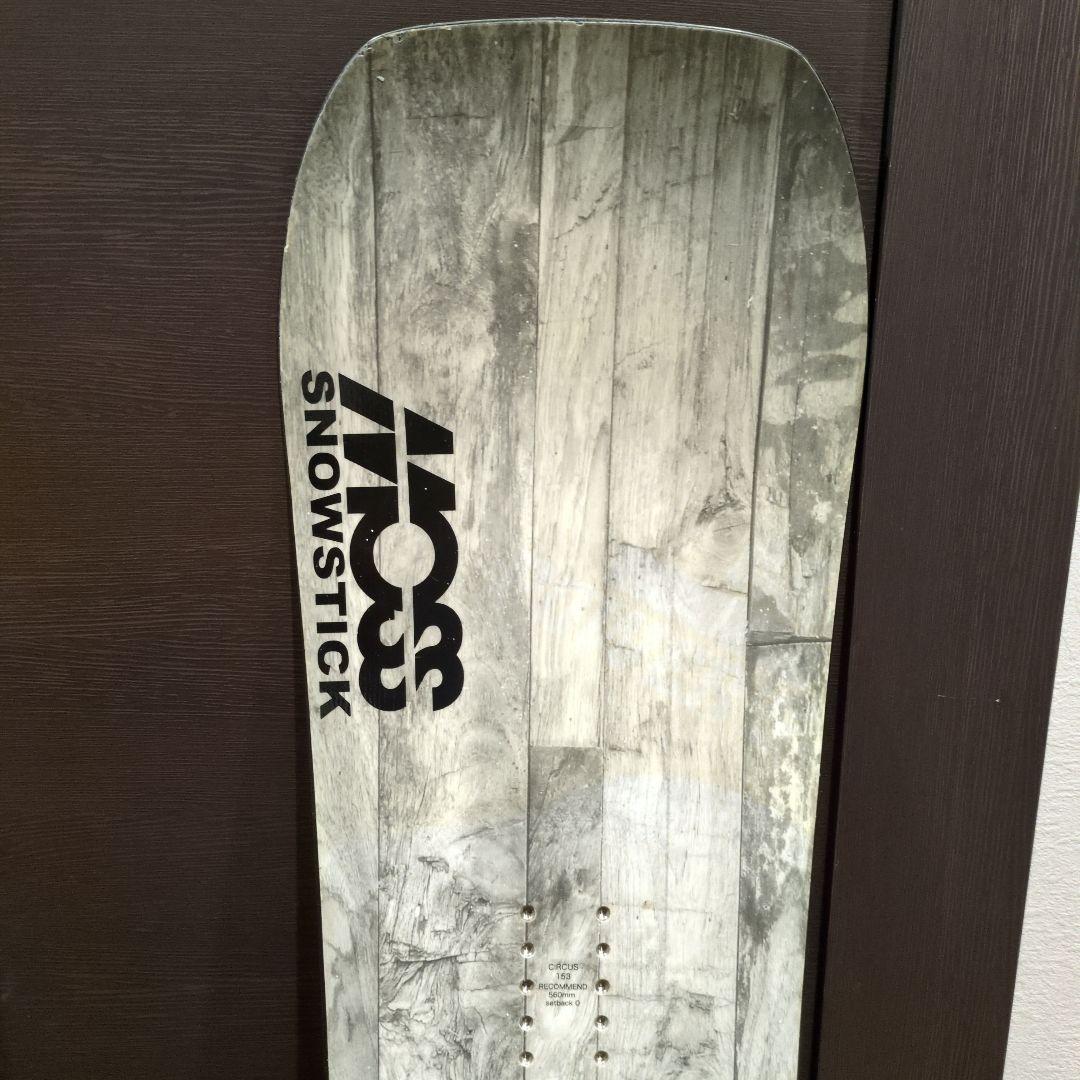 MOSS BOARDS スノーボード CIRCUS サーカス 153cm