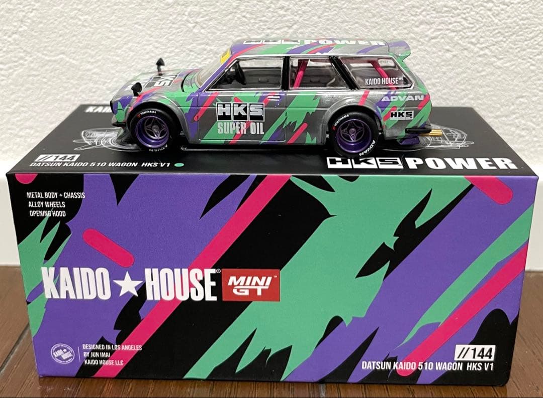 街道ハウス DATSUN 510 WAGON HKS V1 チェイス