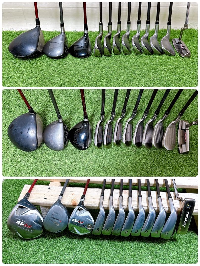 M7.バック新品　テーラーメイド　初心者オススメ　ゴルフクラブ　メンズセット