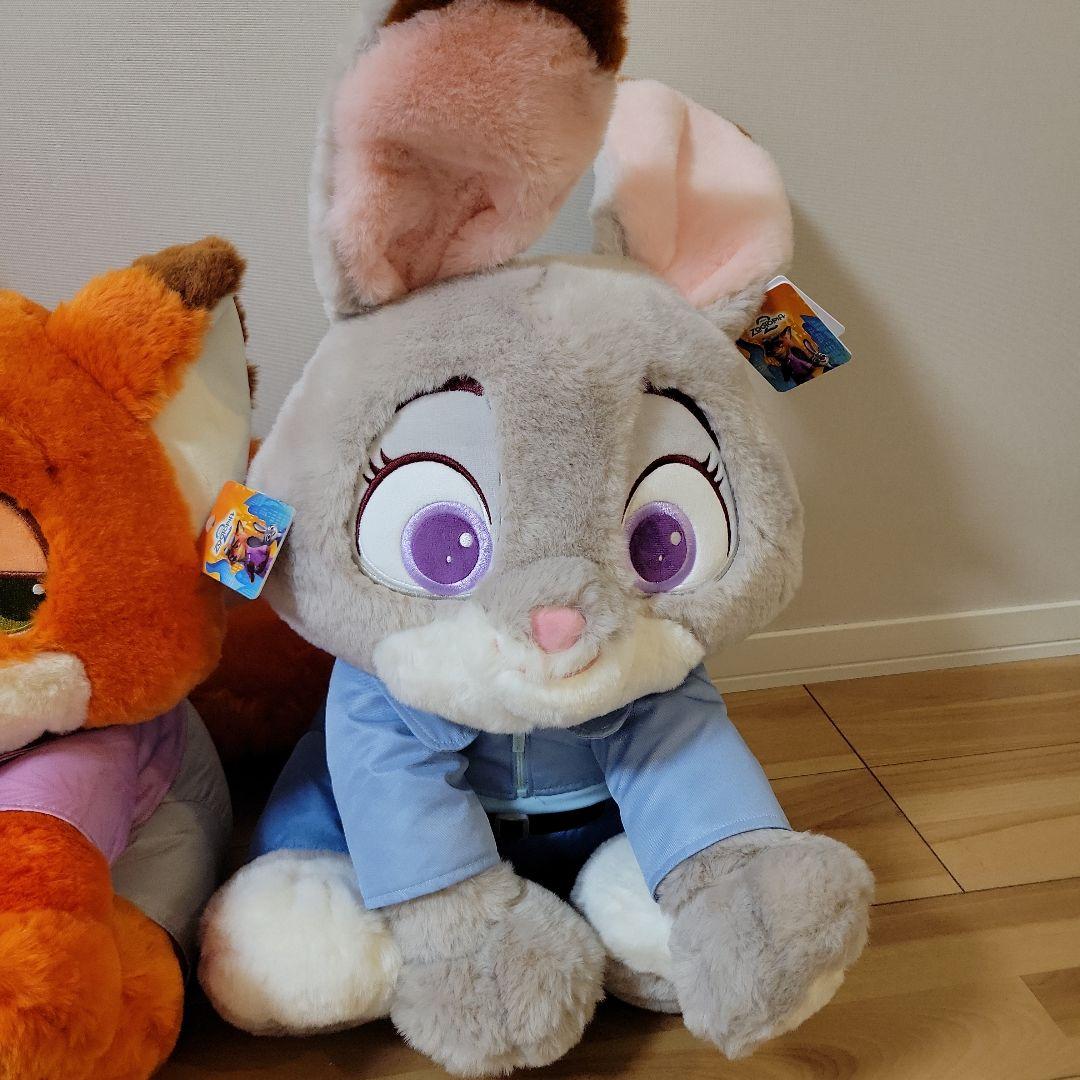 コストコ　ズートピア　ニック　ジュディ　ぬいぐるみ　ブランケット　ディズニー