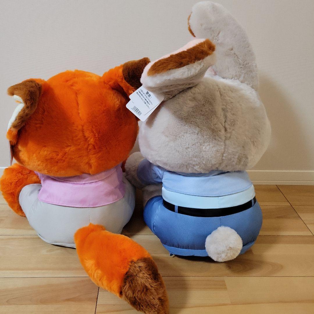 コストコ　ズートピア　ニック　ジュディ　ぬいぐるみ　ブランケット　ディズニー