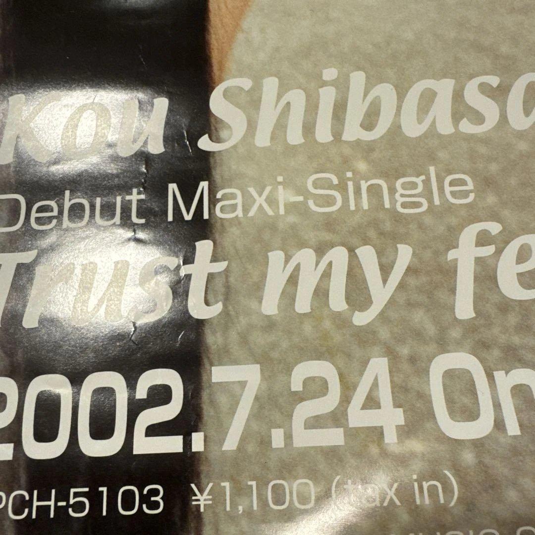 【B2ポスター】柴咲コウ/Trust my feelings/デビューシングル