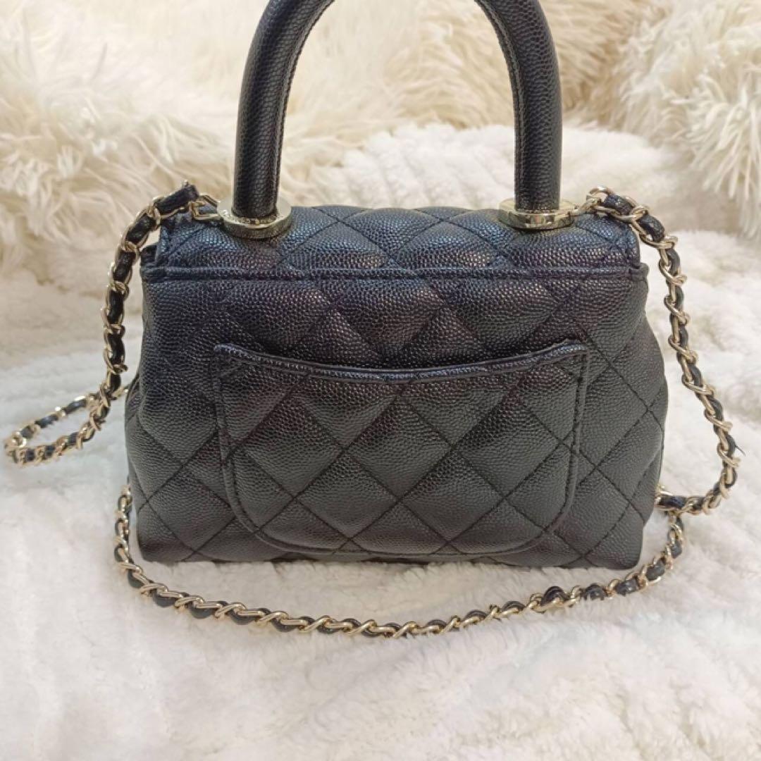 CHANELノベルティ ミニ ショルダーバッグ キルティング ゴールド2WAY