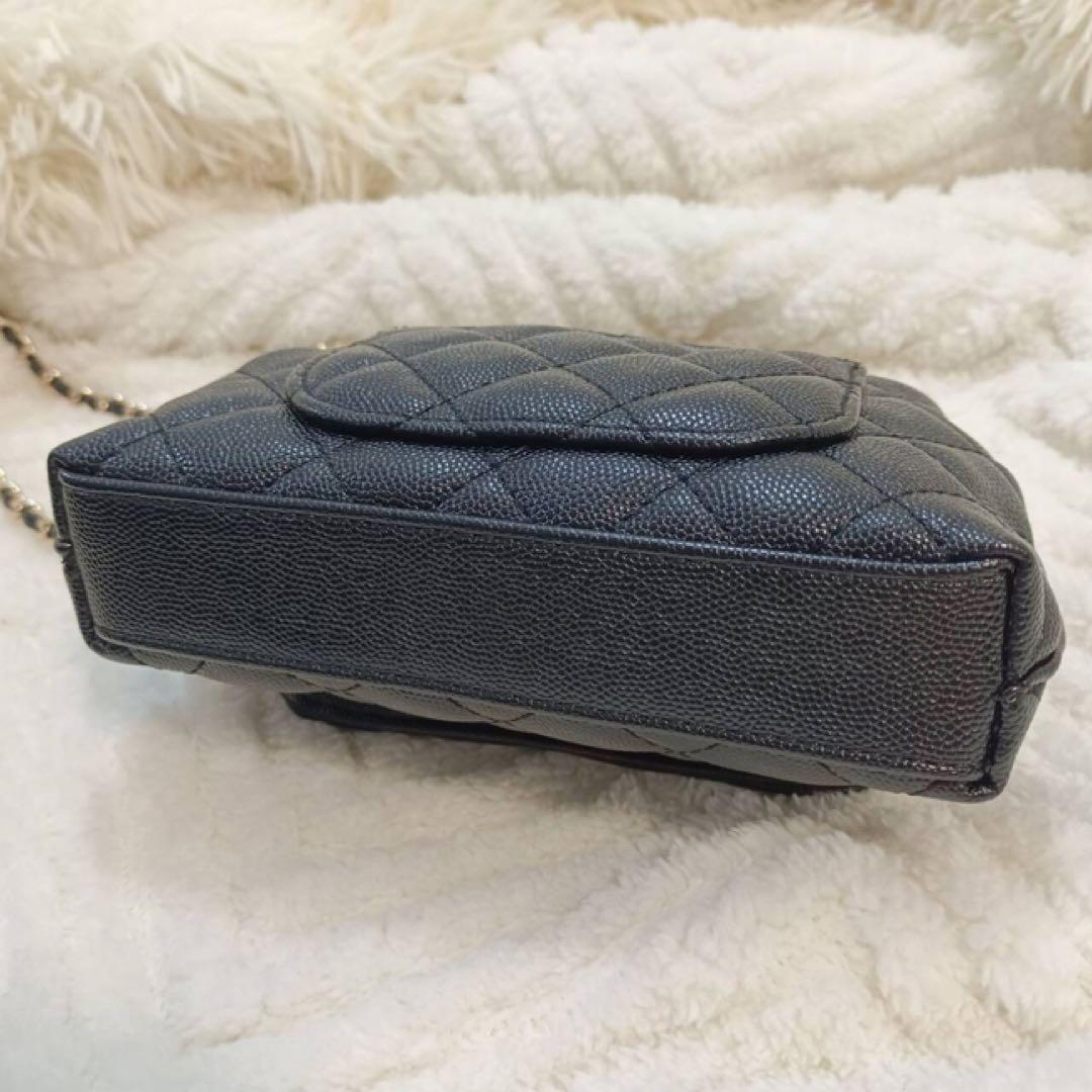 CHANELノベルティ ミニ ショルダーバッグ キルティング ゴールド2WAY