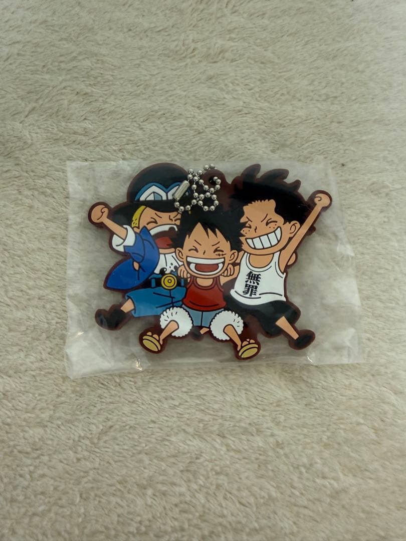 ワンピースONE PIECE バディコレ　ラバーマスコット　ルフィ　未開封