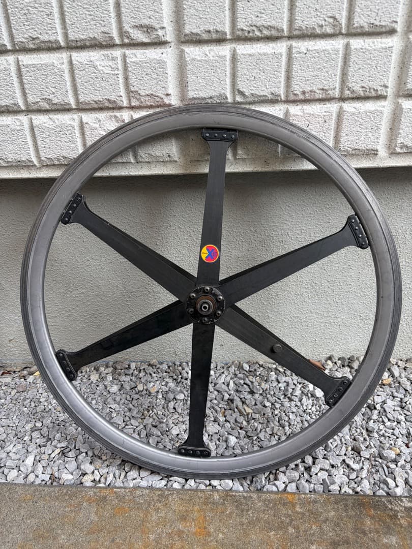 スピナジー カーボンファイバー 6スポーク 26インチMTB用　後輪のみジャンク