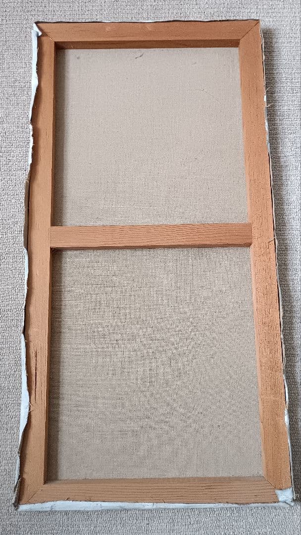 フランス画家 Van Lod 油彩画 風景画 港町 サイン有 アンティーク