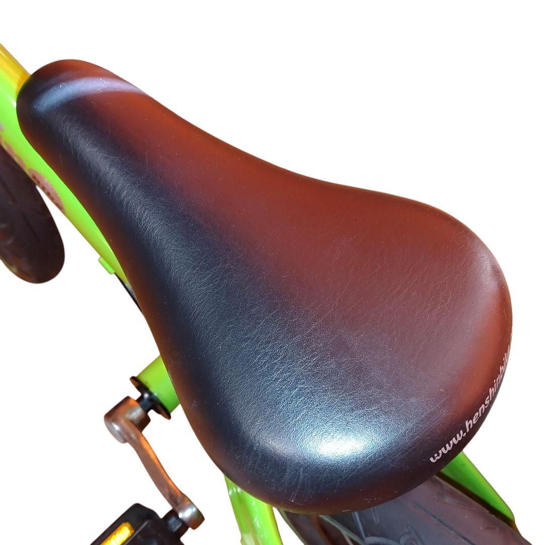 へんしんバイク　キッズバイク　子供用自転車　キックバイク　12インチ　グリーン