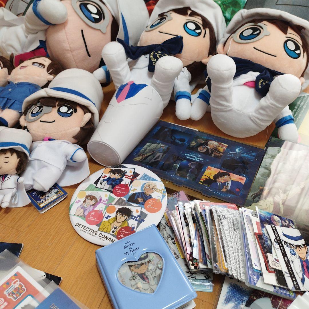 【超大量】名探偵コナン 怪盗キッド　グッズ 　まとめ売り　缶バッジ　アクスタ