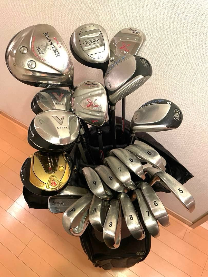 ゴルフバッグ クラブセットまとめ売り