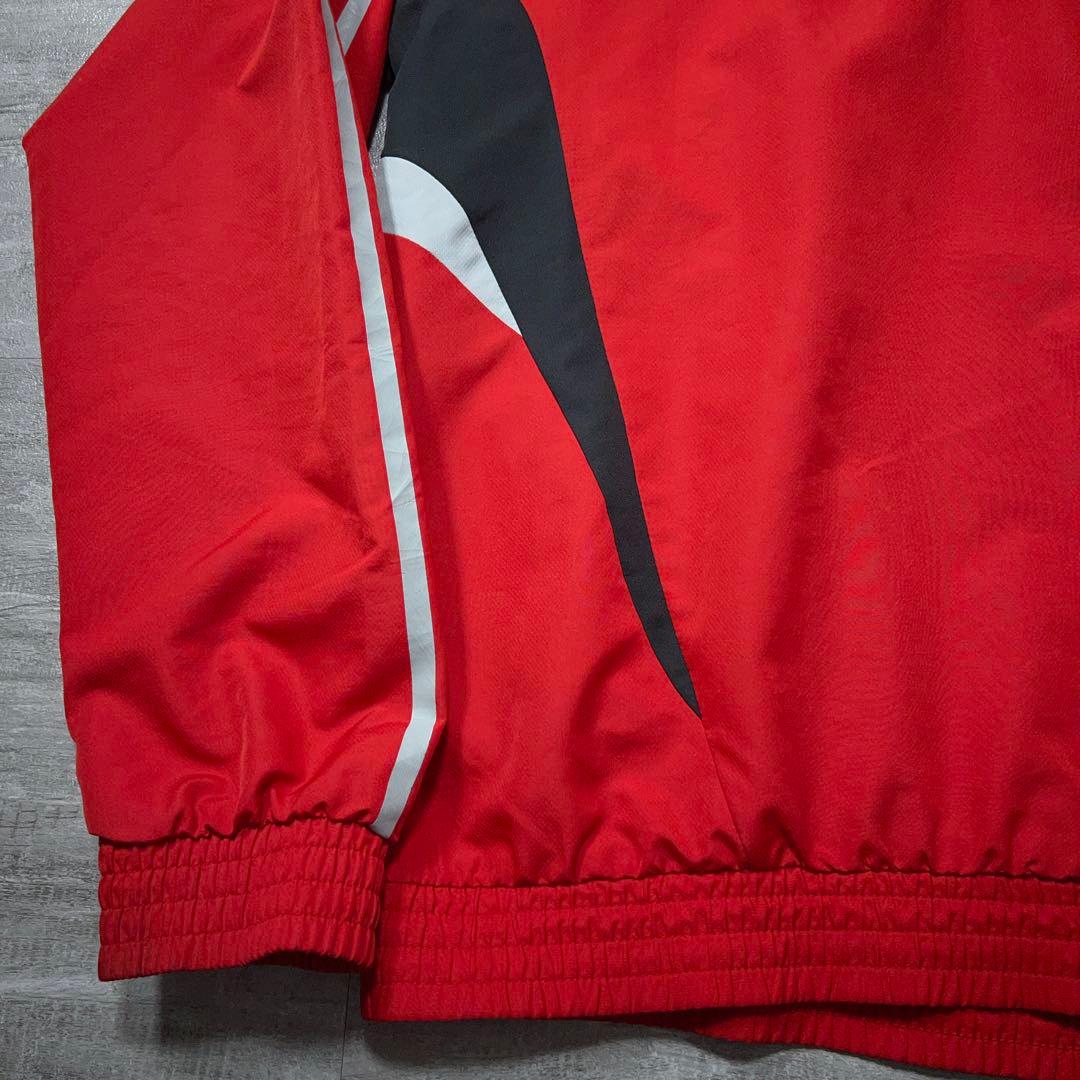 00s adidas リヴァプール ナイロンジャケット ハーフジップ アノラック