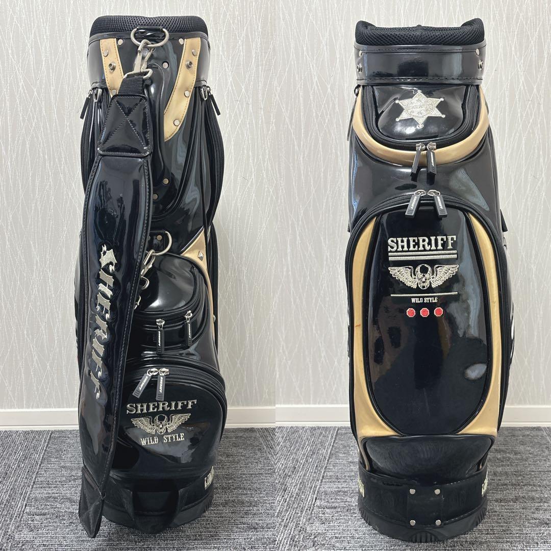 超豪華❗️SHERIFF/シェリフ ゴルフ 迫力の9インチ キャディバッグ