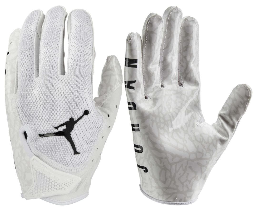 【新品】 アメフト Jordan Jet 7.0 グローブ　WHITE　XL