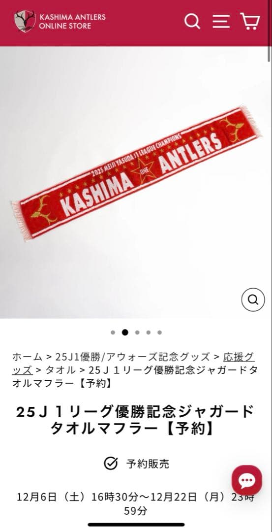 鹿島アントラーズ　完売　優勝記念タオル　非売品　キャプテン翼コラボブランケット