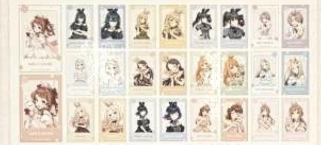 学園アイドルマスター GIGO ミニフォトカード 未開封品　26pc