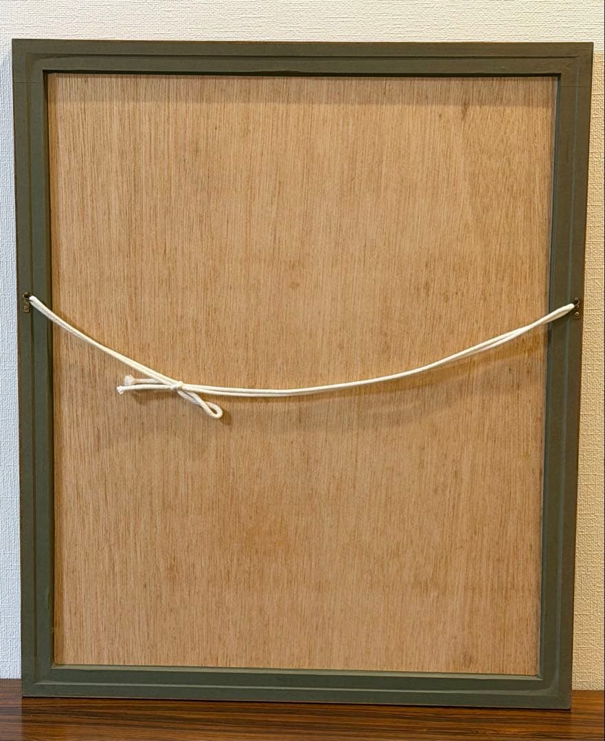 アイズピリ「鳥を抱く少年」リトグラフ 額装 人物画 フランス作家 #276